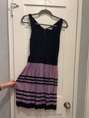 BeBop black and lavendar Dress size M